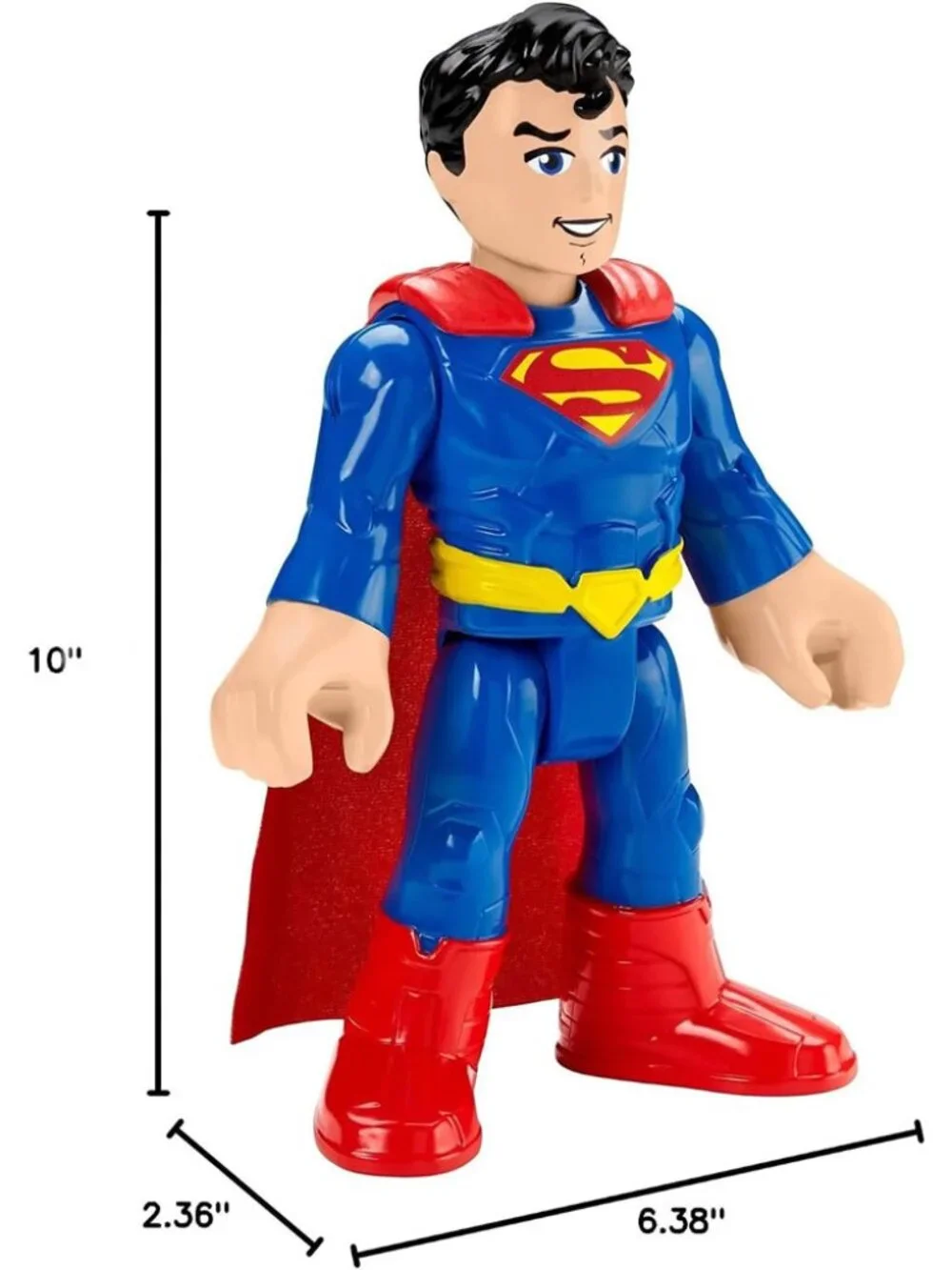 DC Super Friends Imaginext DC Super Friends Superman Xl Toy 10-In Figure